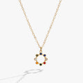 'I Love You' Hidden Message Acrostic Necklace