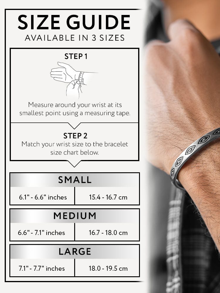 Evil Eye Cuff Bracelet