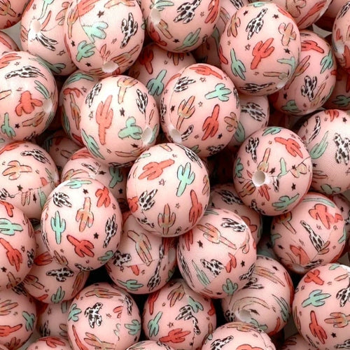 P455 BLUSH BOHO CACTUS 15MM PRINT (10ct)