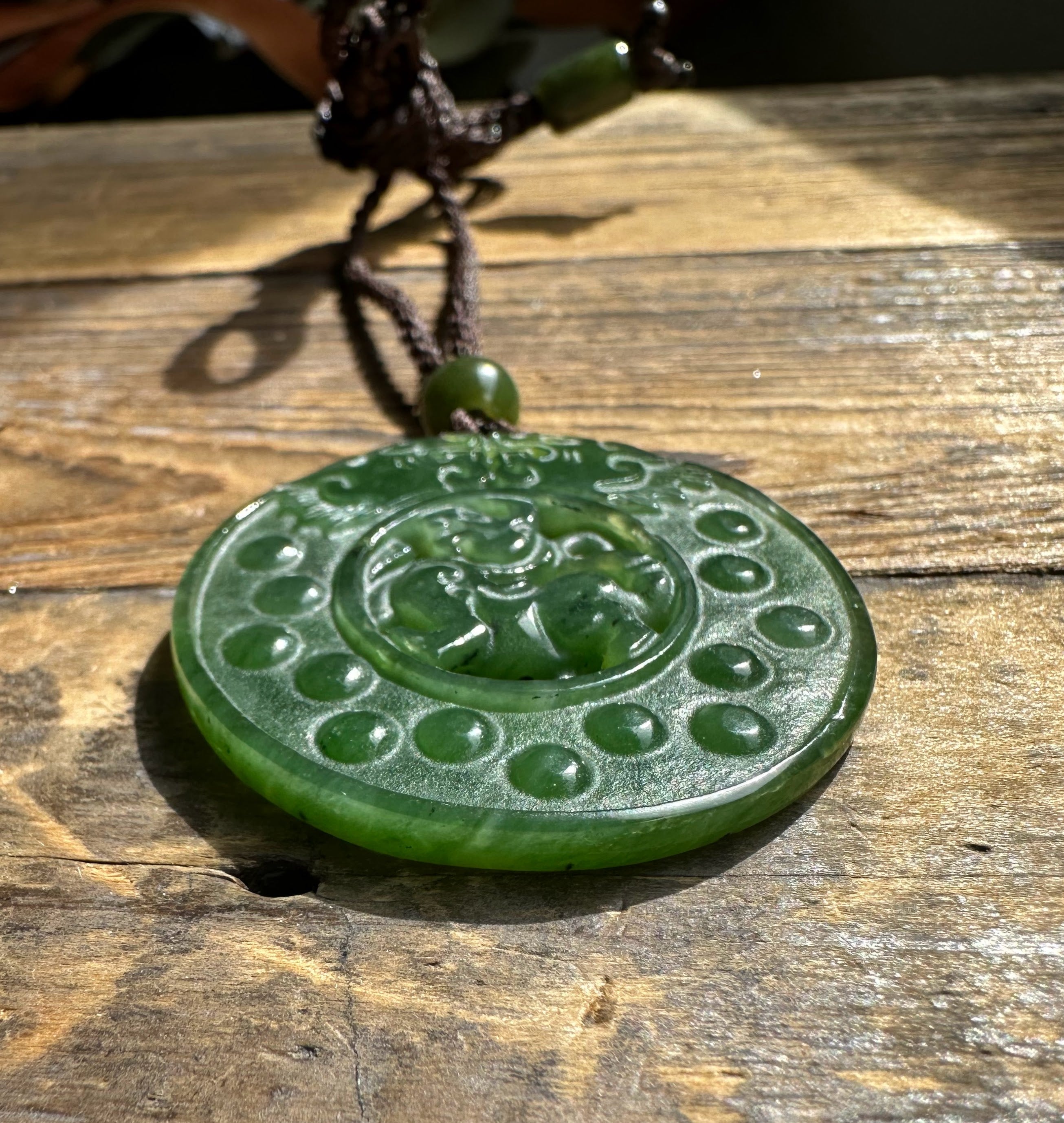 Jade Pixiu Pendant, 4240