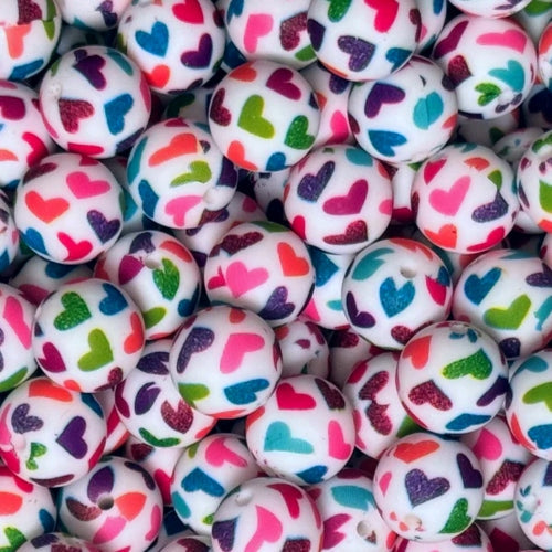 P442 HAPPY HEARTS 15MM PRINT (10ct)