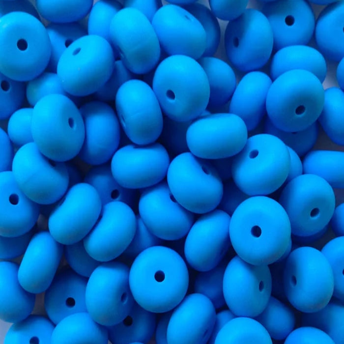 14MM ABACUS BEAD CURIOUS BLUE #14 (10ct)