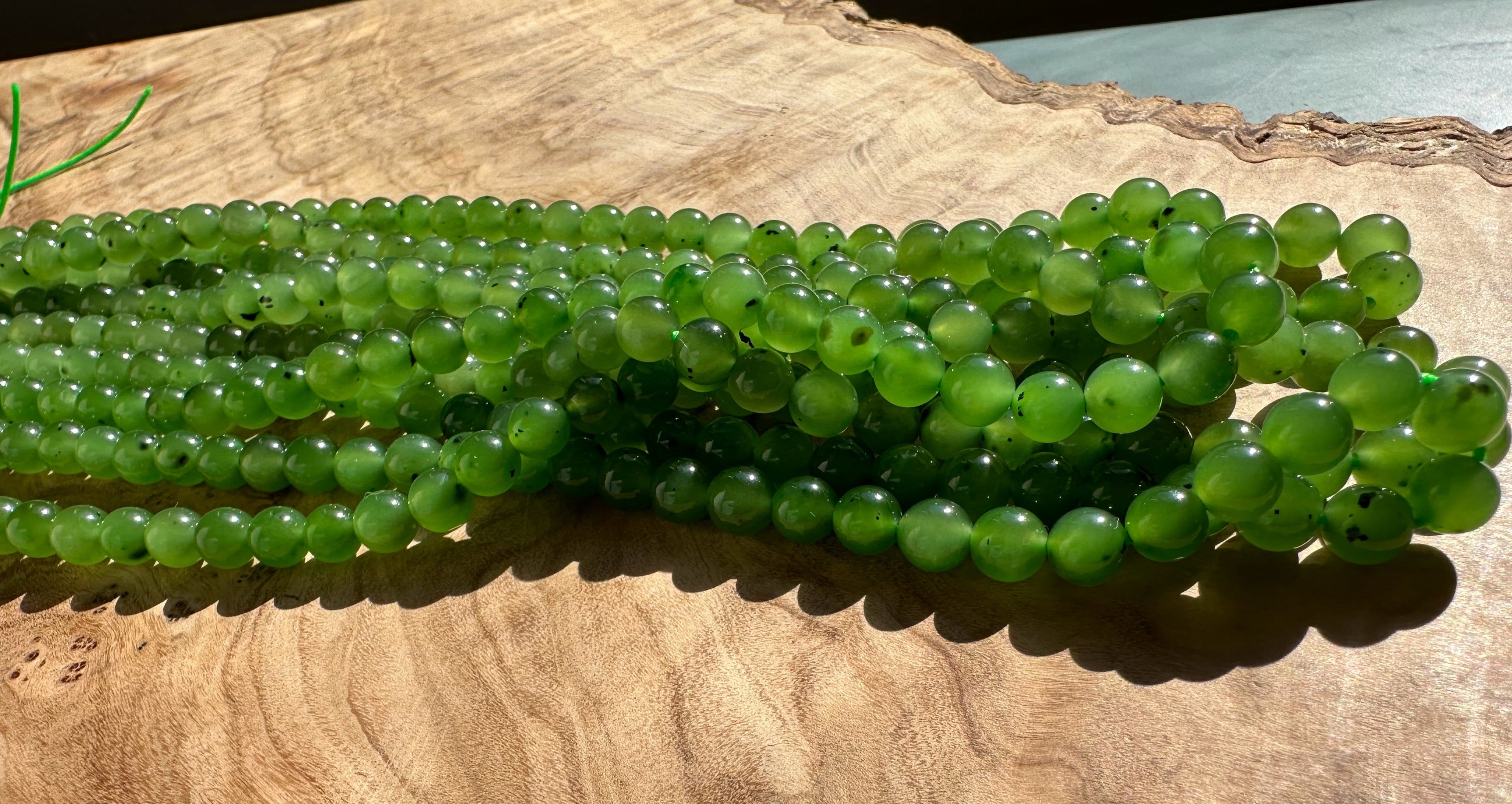 6mm Unstrung Beads, 16"