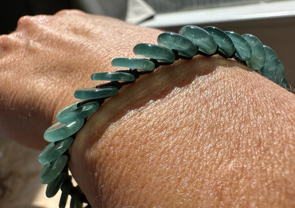 Guatemalan Jadeite PI Round Bracelet