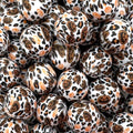 P498 LEOPARD PUMPKIN 15MM PRINT (10ct)