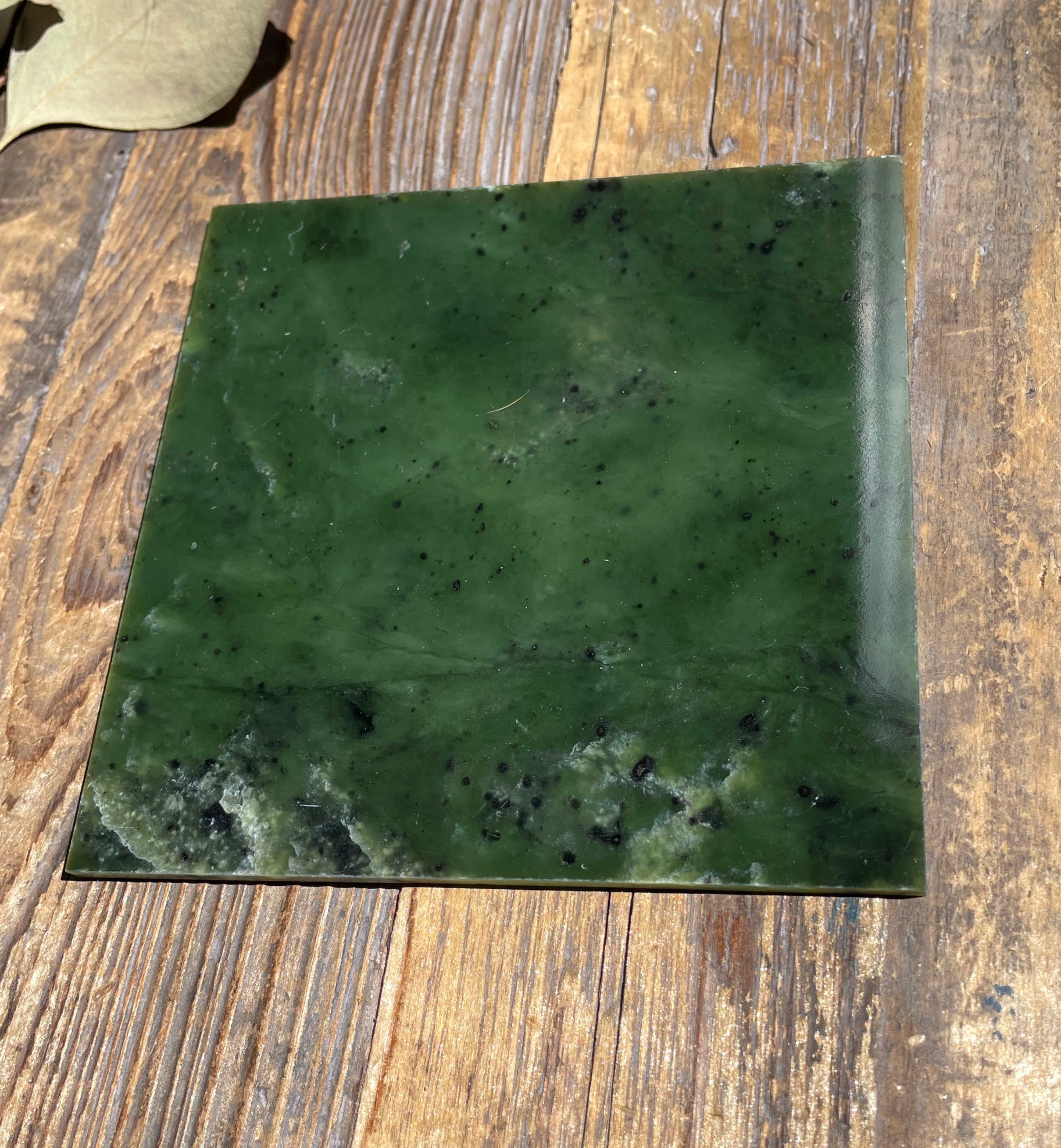 4" x 4" Canadian Jade Tiles (sold individually)