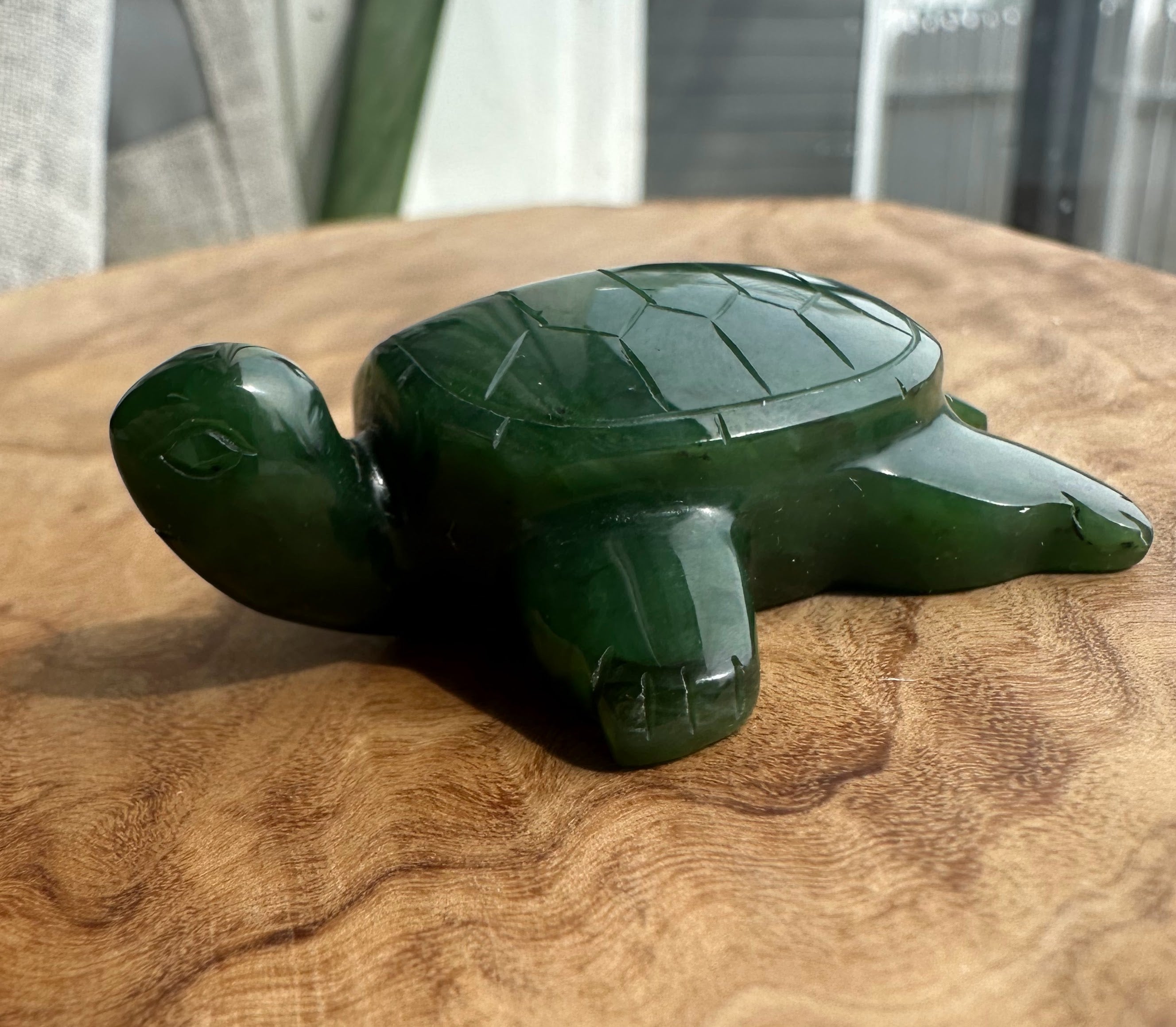 Canadian Jade Turtle Figurine