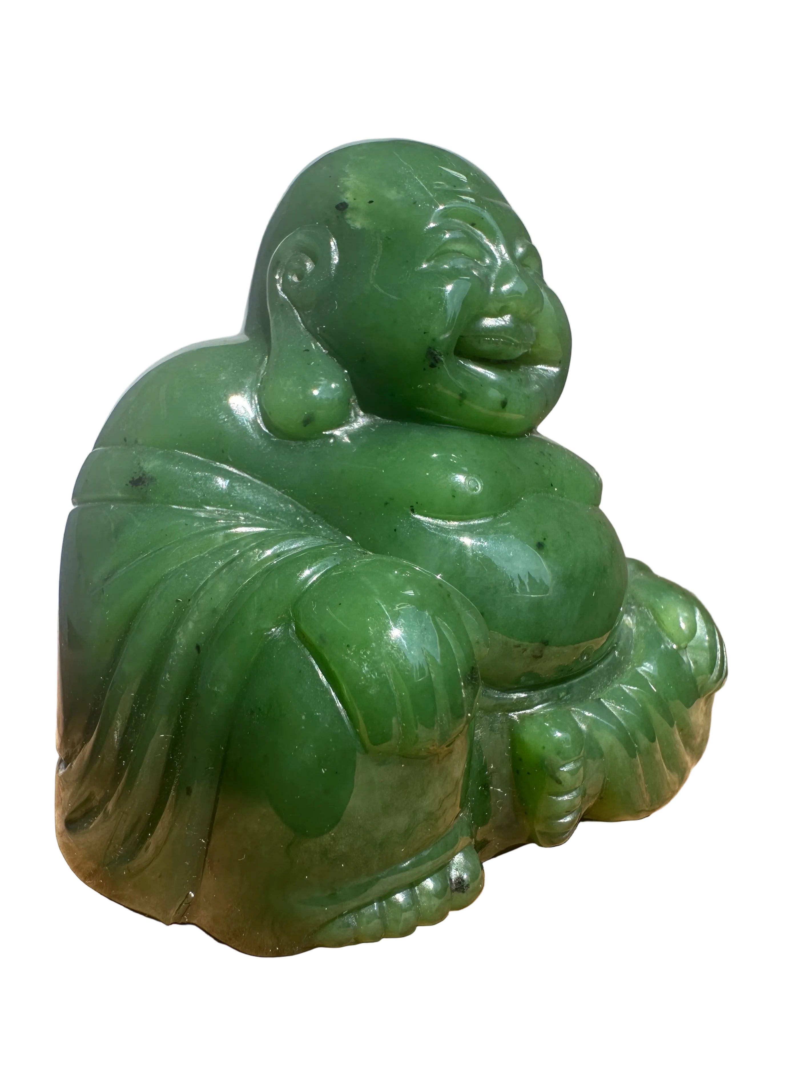 Canadian Jade Happy Buddha