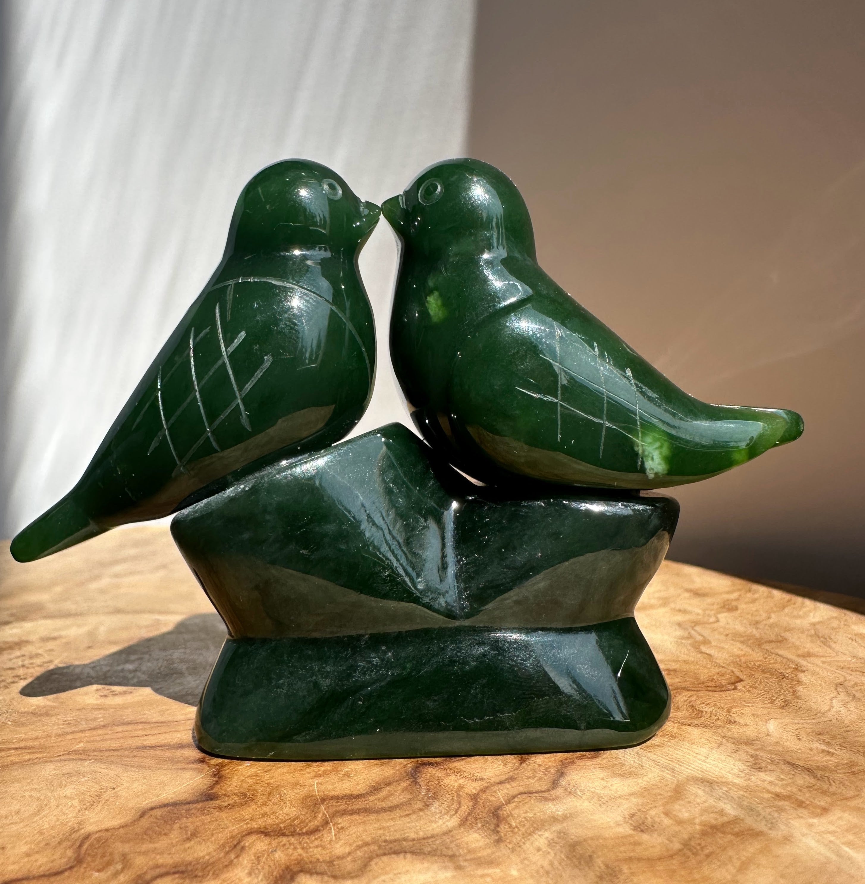 Canadian Jade Lovebirds (35th Wedding Anniversary)