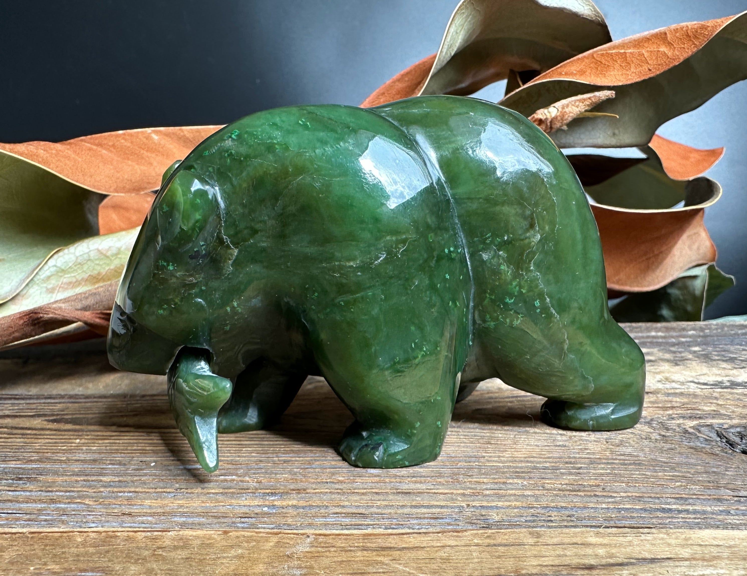 Bear Special with Jade Fish, 4"