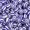 P182 PURPLE SWIRL 15MM PRINT (10ct)
