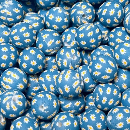 P60 BLUE DAISY 15MM PRINT (10ct)
