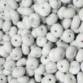 14MM ABACUS BEAD SMOKE MARBLE #63 (10ct)