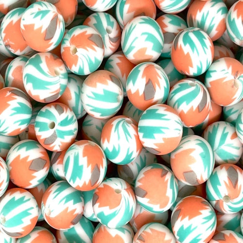 P21 CORAL AZTEC 15MM PRINT (10ct)