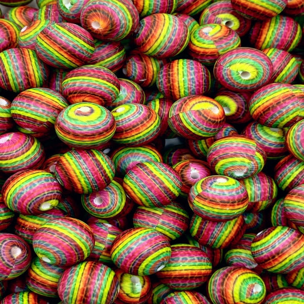 P617 COLORFUL AZTEC 15MM PRINT (10ct)