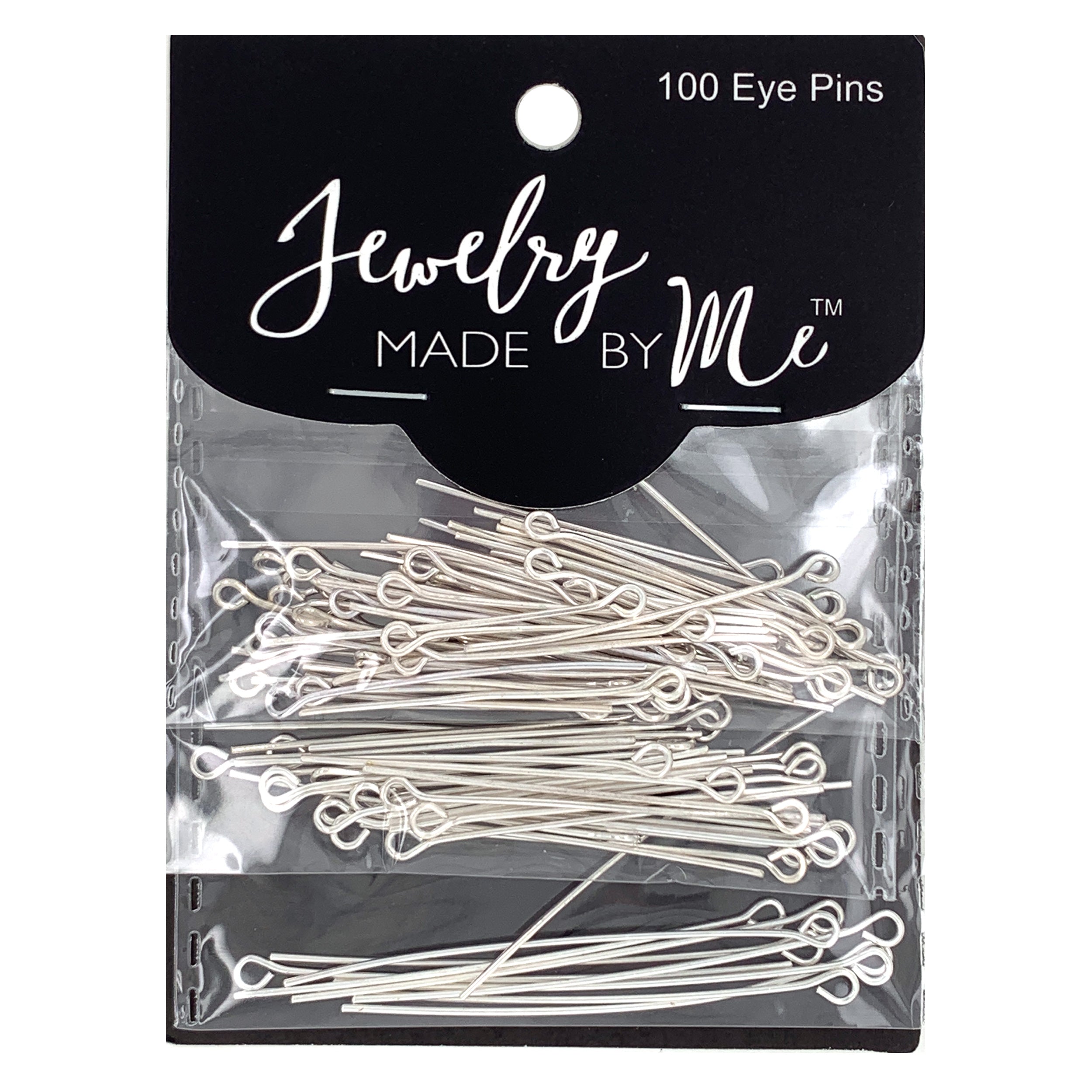 Silver Eye Pins 100pc Assortment