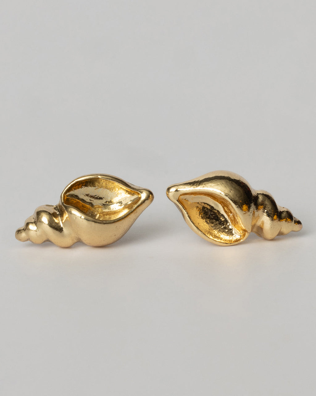 Gold Shells and Dolphin Beachy Stud Set Coastal Cowgirl