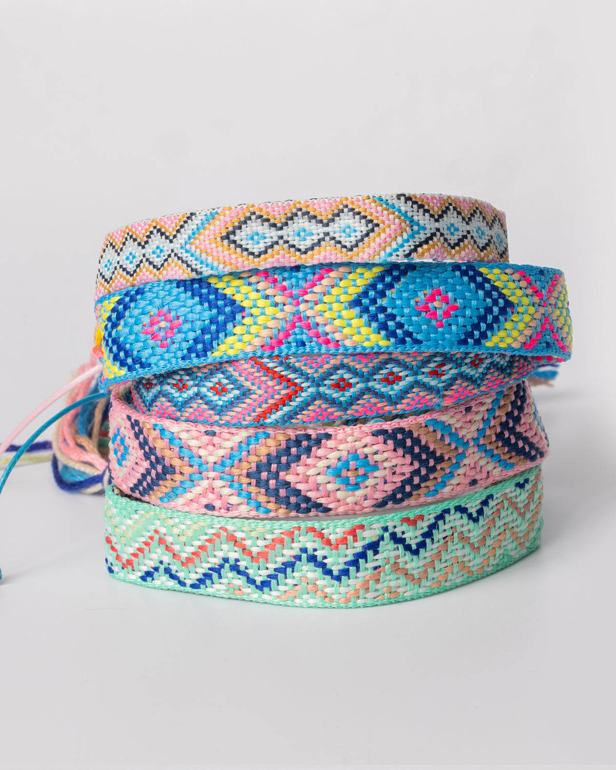 Colorful Macrame Festival Bracelet