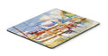 End Stall Sailboats Mouse Pad, Heat Resistant Trivet Hot Pad , Non Slip Rubber Desk Mat, Kitchen Counter Protector, Home Office Decor Gift