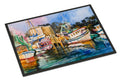 Shrimp Boat Warehouse Doormat Indoor Outdoor 24H X 36W Front Door Mat Rugs for Entryway, Non Slip Washable Low Pile,