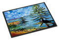 Life on the Causeway Doormat Indoor Outdoor 24H X 36W Front Door Mat Rugs for Entryway, Non Slip Washable Low Pile,