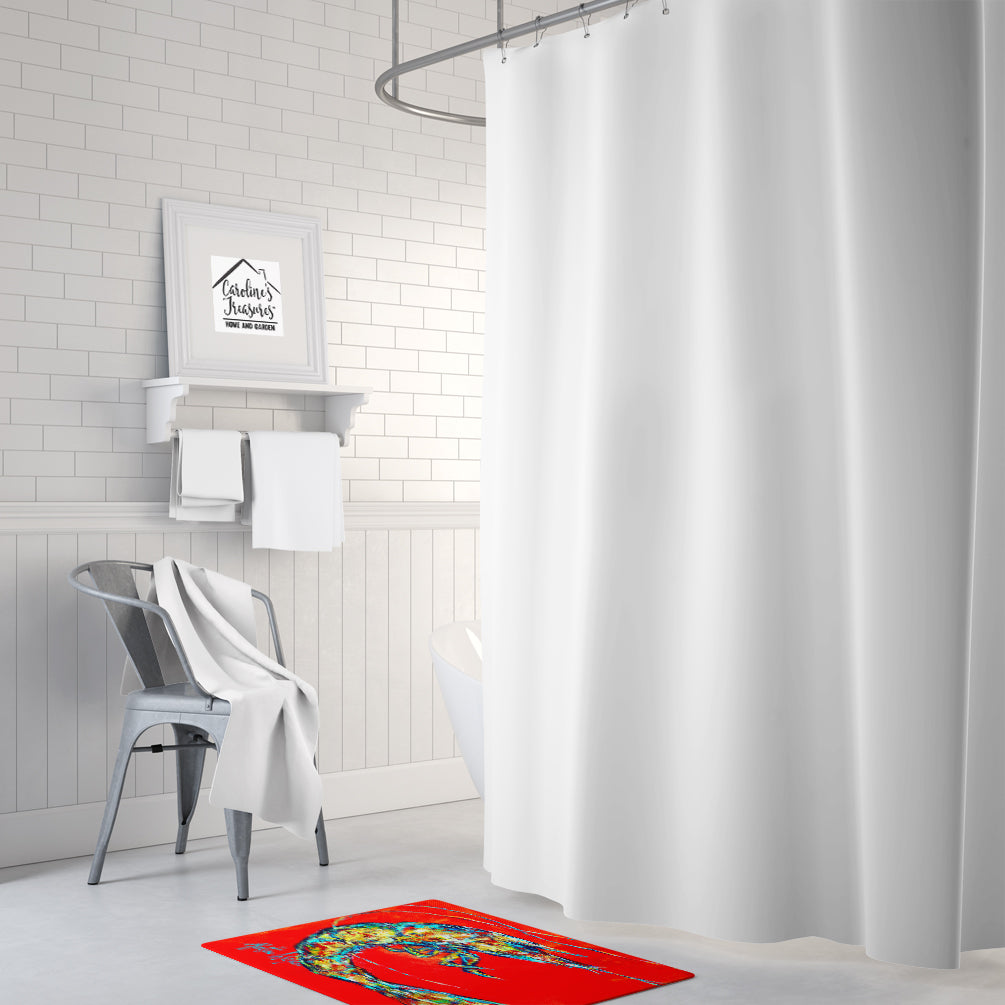 Shrimp Boil Memory Foam Kitchen Mat Machine Washable Anti-Fatigue Cushion Comfort Bath or Kitchen Rug