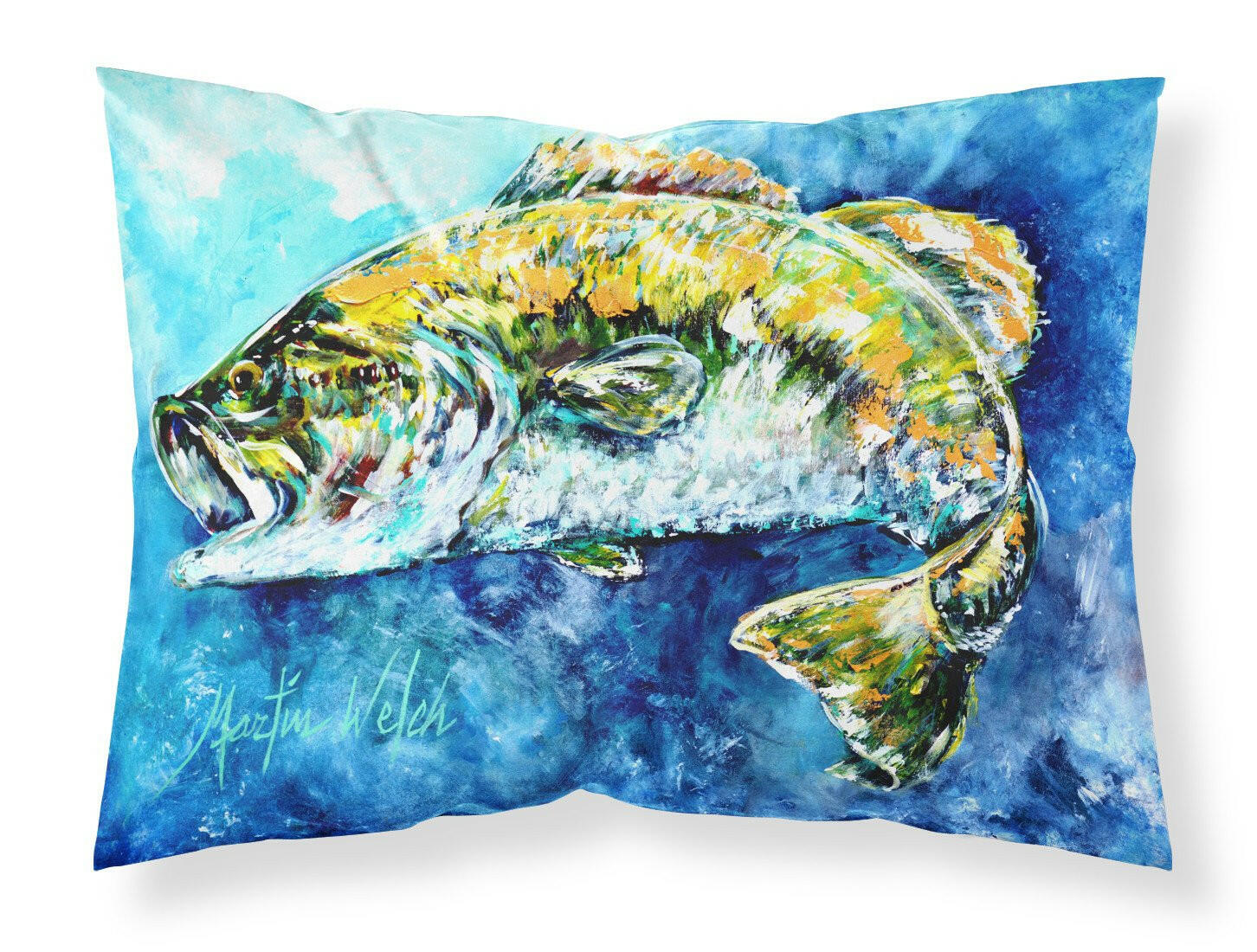Bobby the Best Bass Standard Pillowcase Lightweight Super Soft Easy Care Decorative Artwork Pillowcase, Standard