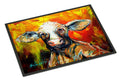 Another Happy Cow Doormat Indoor Outdoor 24H X 36W Front Door Mat Rugs for Entryway, Non Slip Washable Low Pile,
