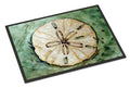 Sending Sand Dollars Back to Sea Doormat Indoor Outdoor 18H X 27W Front Door Mat Rugs for Entryway, Non Slip Washable
