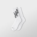 Pretty Much Broke Socks - White