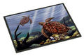 Sea Turtles Doormat Indoor Outdoor 24H X 36W Front Door Mat Rugs for Entryway, Non Slip Washable Low Pile,