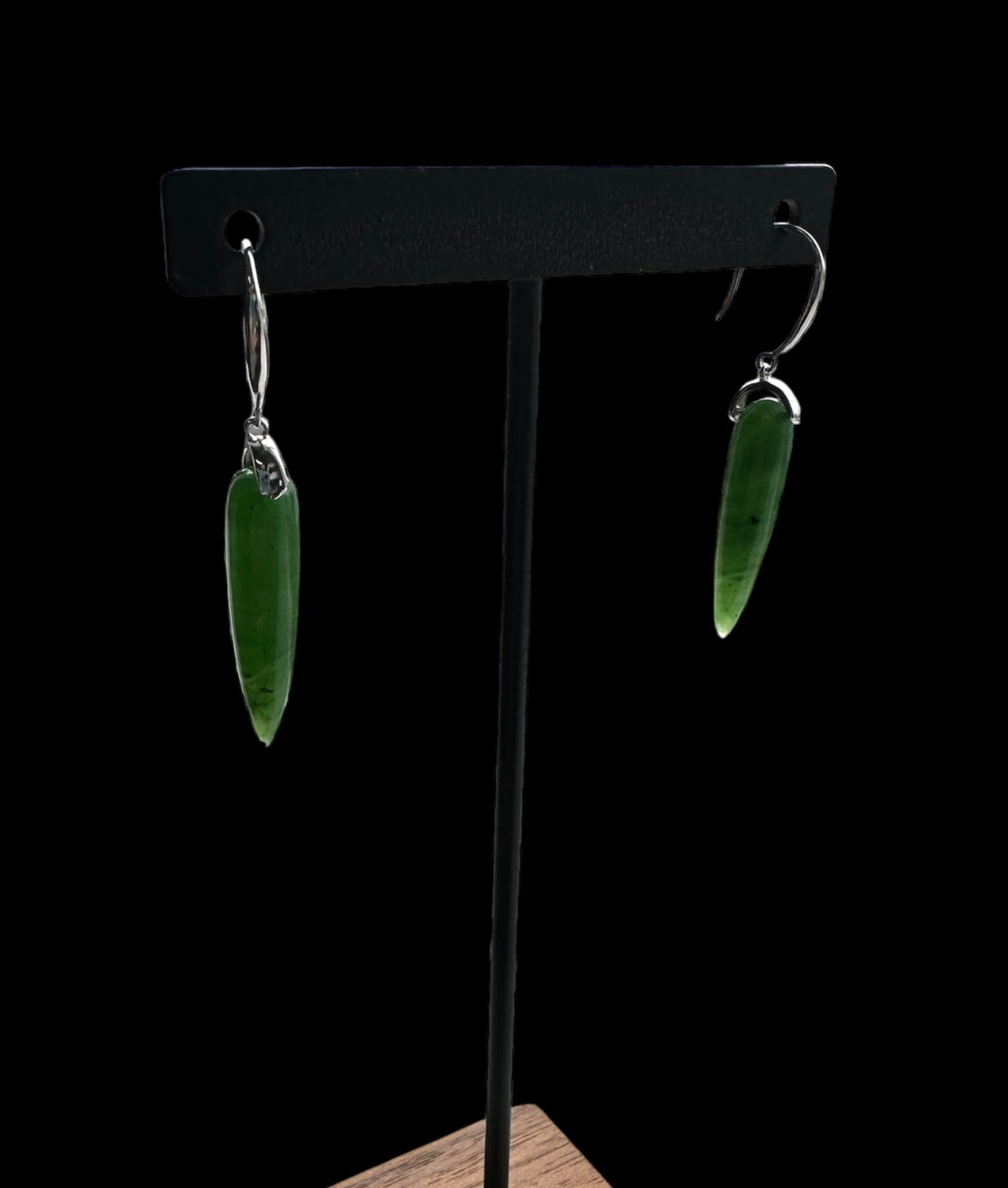 Canadian Jade Earrings, JN3