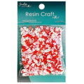 Red White Pink Hearts Polyclay Sprinkles