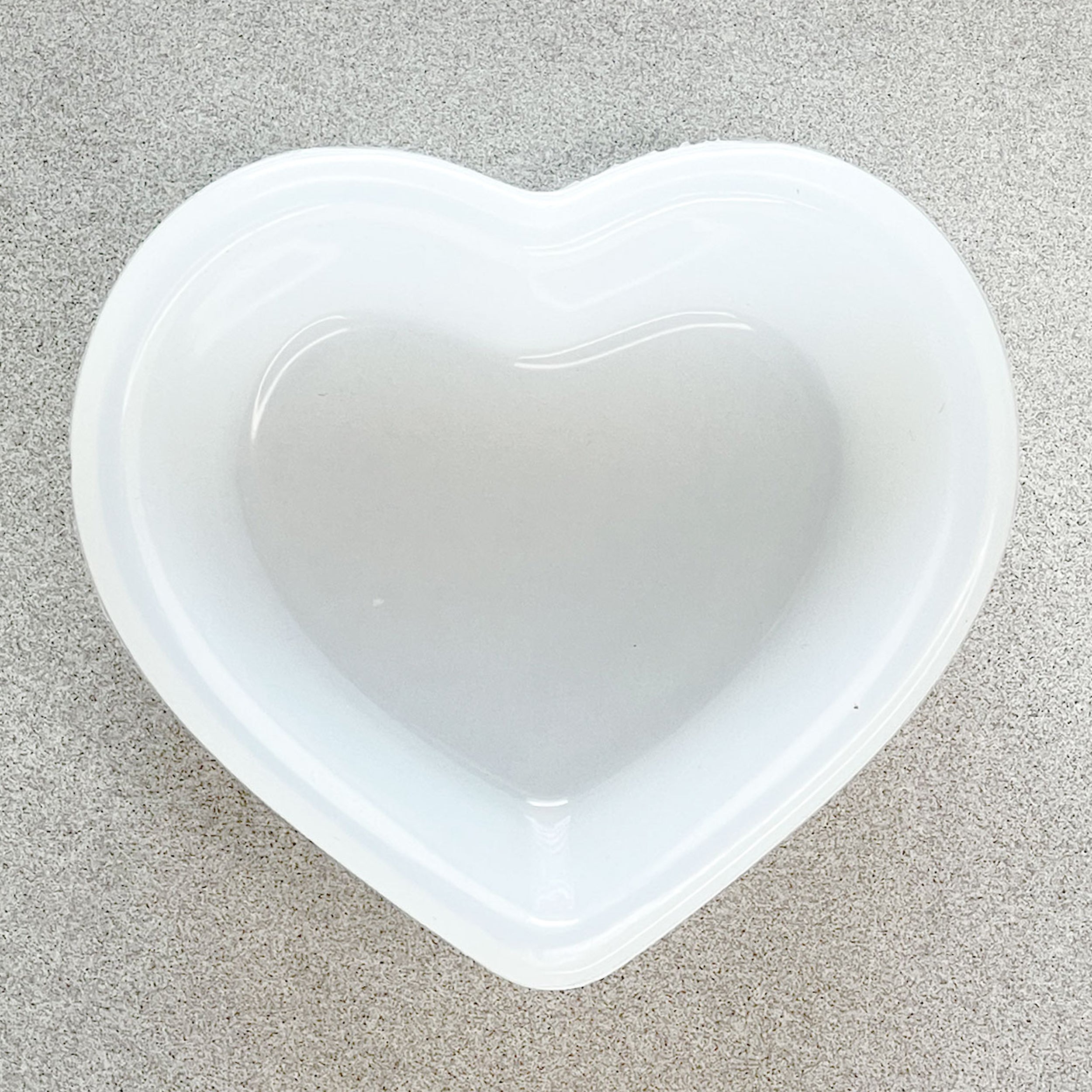 Small Heart Dish Clear Silicone Mold