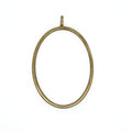 Ox Brass Oval Large Open Bezel