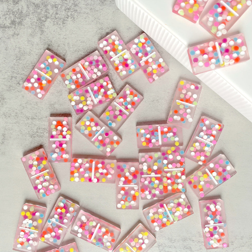 Confetti Discs Multicolor Round Flat Polymer Clay Sprinkle Resin Craft Inclusions