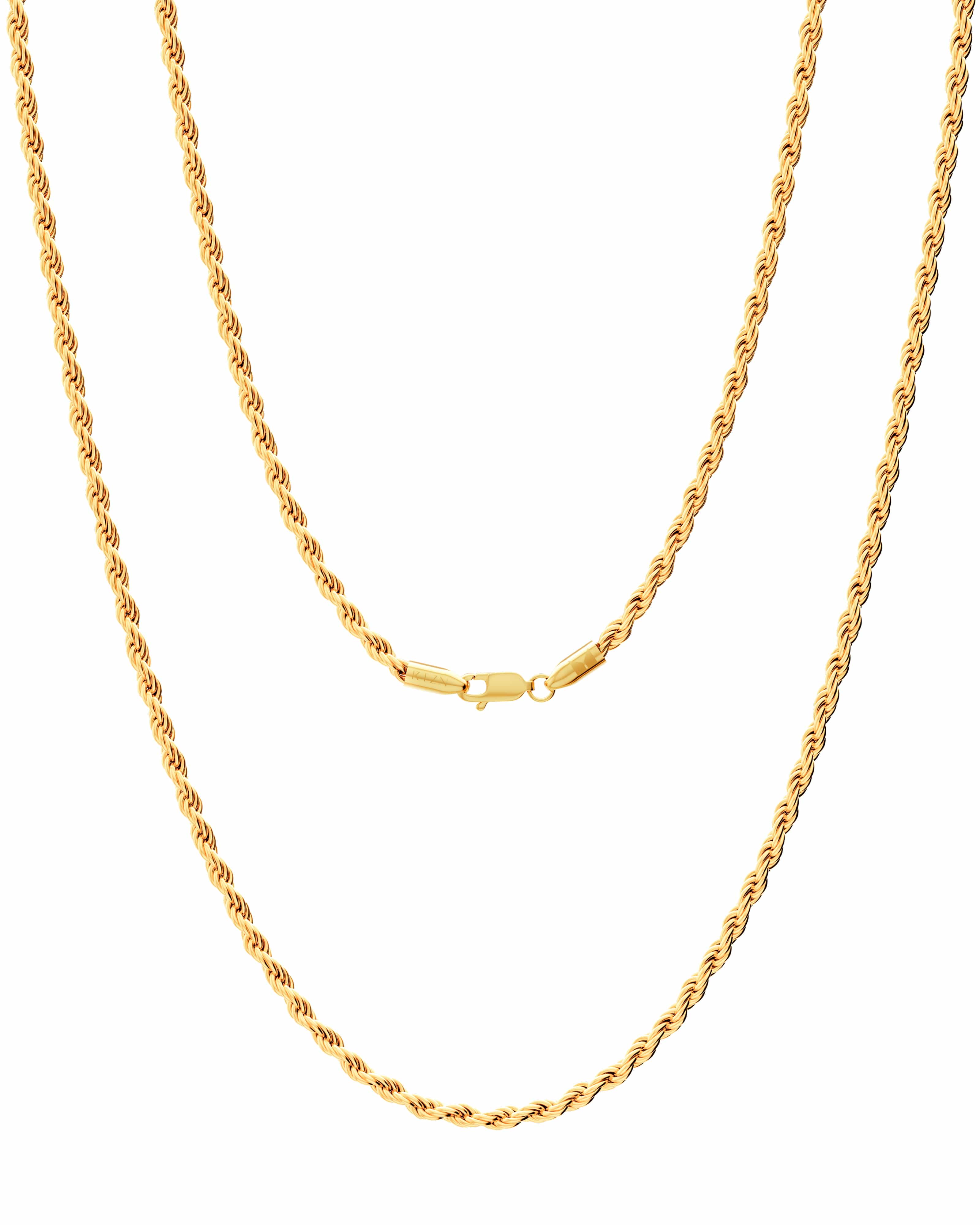 Gold Rope Chain (3mm)
