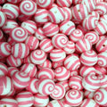 P181 PINK SWIRL 15MM PRINT (10ct)