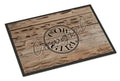 Genuine Cow Girl Branded Doormat Indoor Outdoor 24H X 36W Front Door Mat Rugs for Entryway, Non Slip Washable Low Pile,