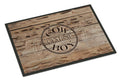 Genuine Cow Boy Branded Doormat Indoor Outdoor 24H X 36W Front Door Mat Rugs for Entryway, Non Slip Washable Low Pile,
