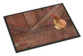 Welcome Chicken Doormat Indoor Outdoor 18H X 27W Front Door Mat Rugs for Entryway, Non Slip Washable