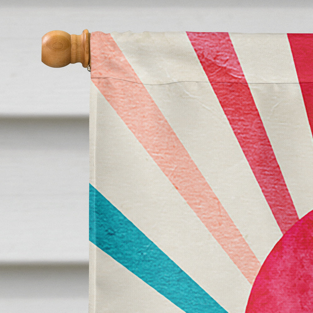 Snowball Snow cone stand Open House Flag 28x40 Porch Sleeve Pole Decorative Outside Yard Banner Artwork Wall Hanging, Polyester