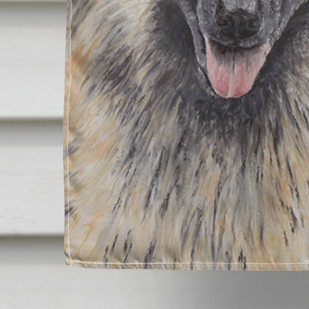 USA American Flag with Belgian Tervuren House Flag 28x40 Porch Sleeve Pole Decorative Outside Yard Banner Artwork Wall Hanging, Polyester