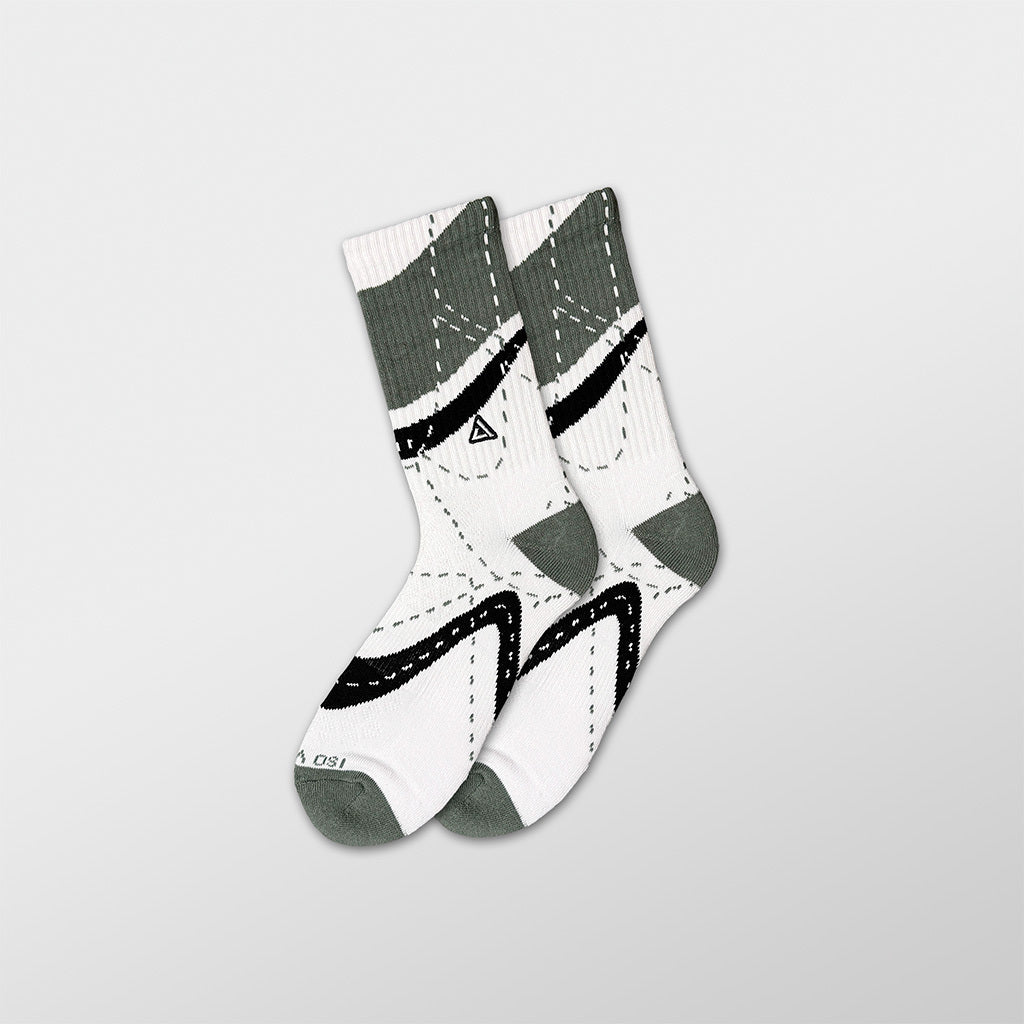 SNKR Socks - Olive 1