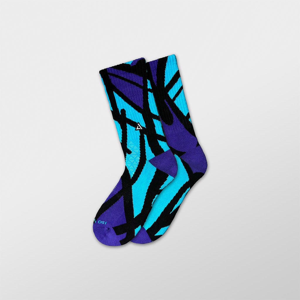 SNKR Socks - Aqua 8