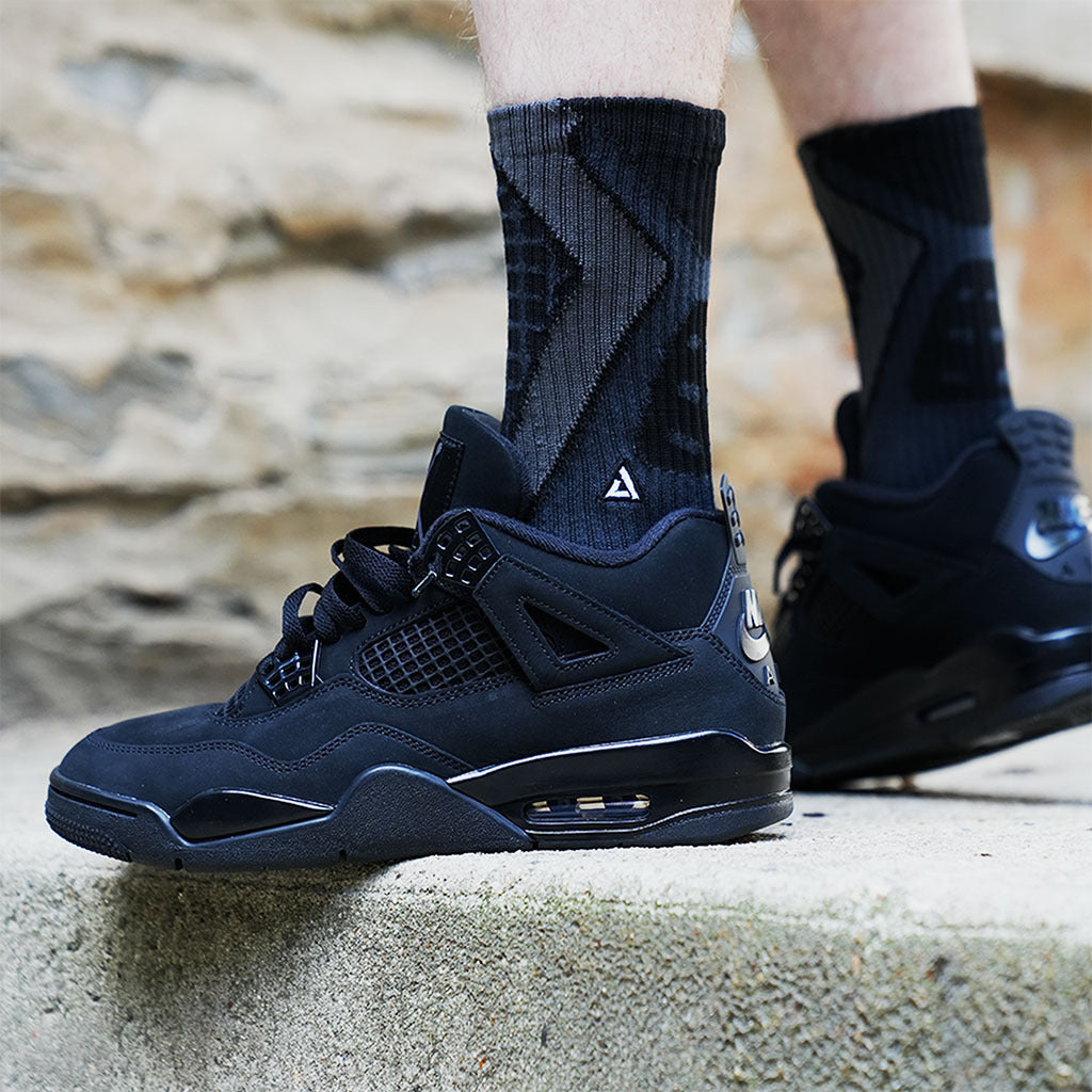 SNKR Socks - Black Cat IV