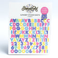 Pastel Letter Stickers Everett Rd. by Cathe Holden
