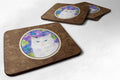 Cat Foam Coasters Set of 4 Cup Coasters for Indoor Outdoor, Tabletop Protection, Anti Slip, Mouse pad Material