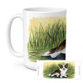 Corgi Ceramic Coffee Mug 15 oz Decorative Large C Handle Mug Cup for Tea, Cocoa Hot Chocolate