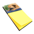 Bullmastiff Watercolor Sticky Note Holder Refillable Dispenser Desk Accessory 3x3 Pad Gift
